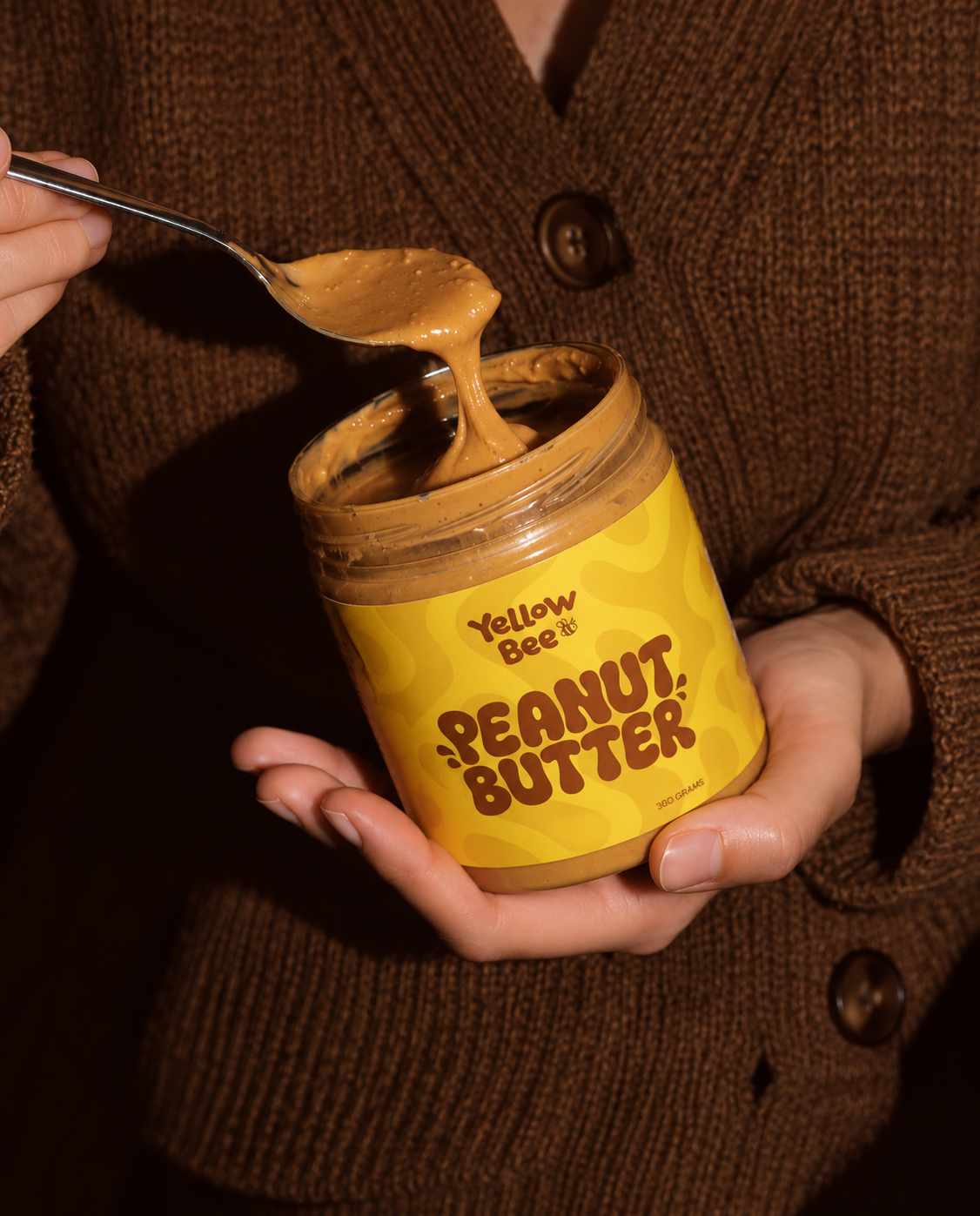 Organic Peanut Butter – 360g Jar