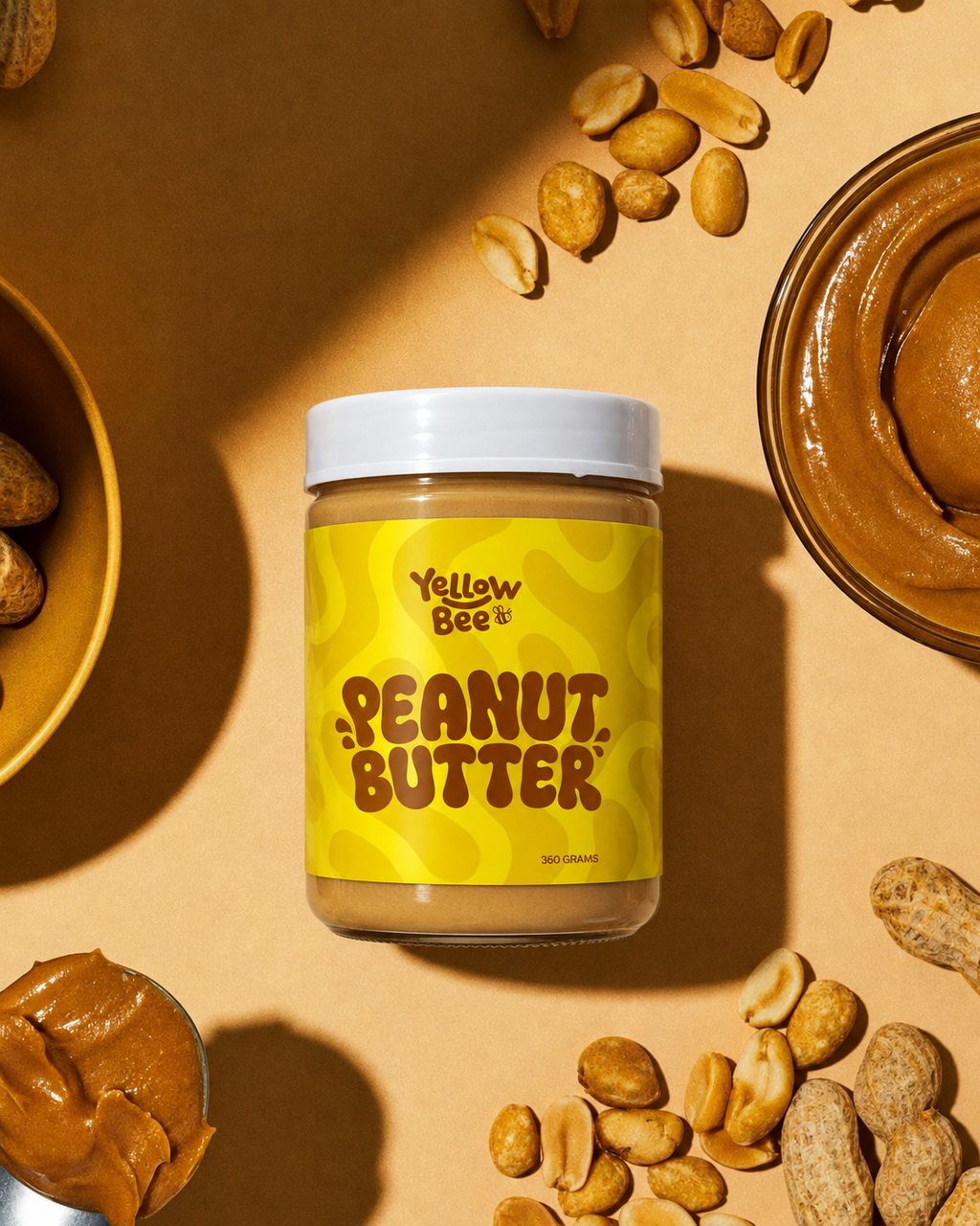 Organic Peanut Butter – 360g Jar