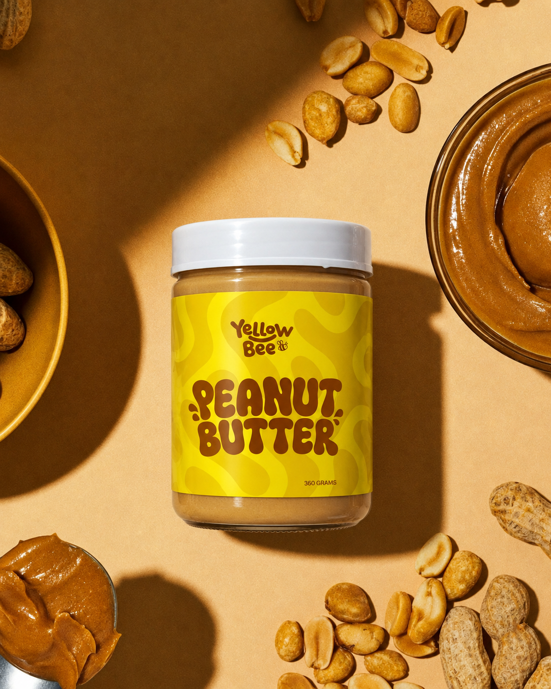 Organic Peanut Butter – 360g Jar